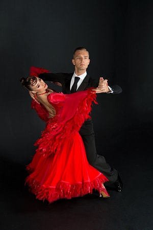 A couple dancing tango in Melbourne